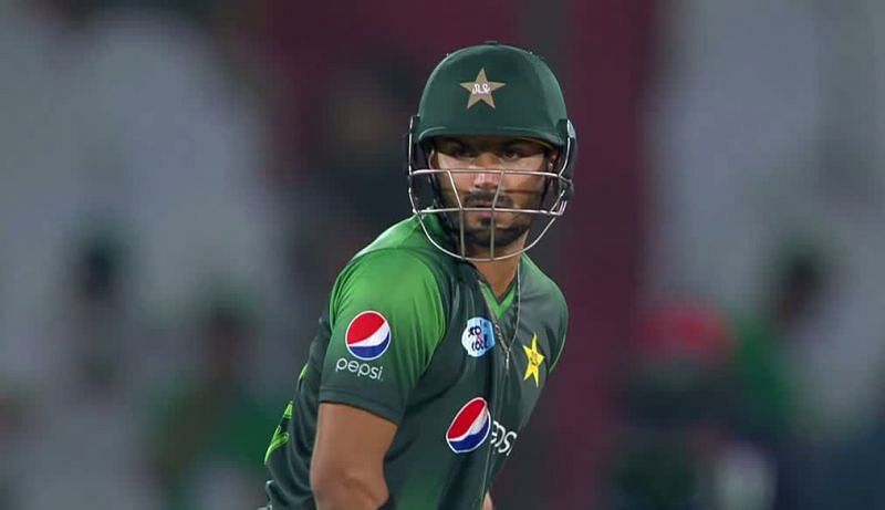 Hussain Talat has become an important part of Pakistan's T20I team